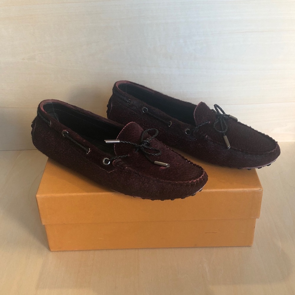 Tod’s Eye Lace Mocassin dark red 40